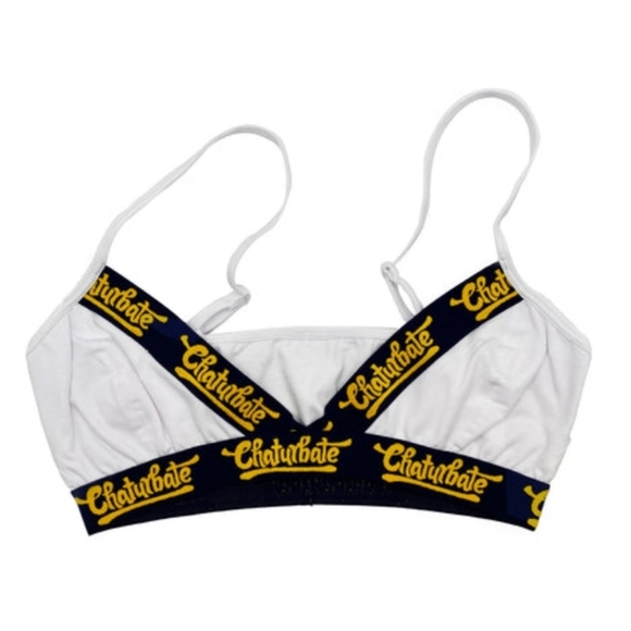 Chaturbate Bra M white - Picture 1 of 2